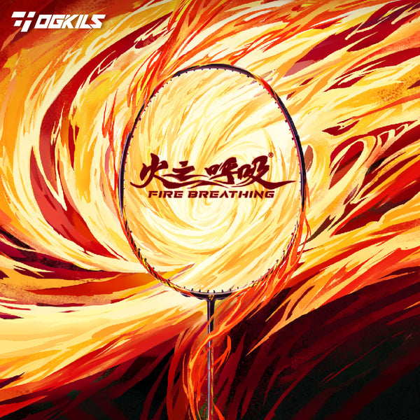 Fire Breathing Badminton Racket - Attack
