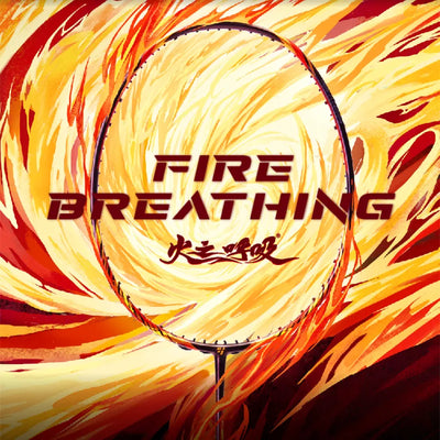 Fire Breathing Badminton Racket - Attack