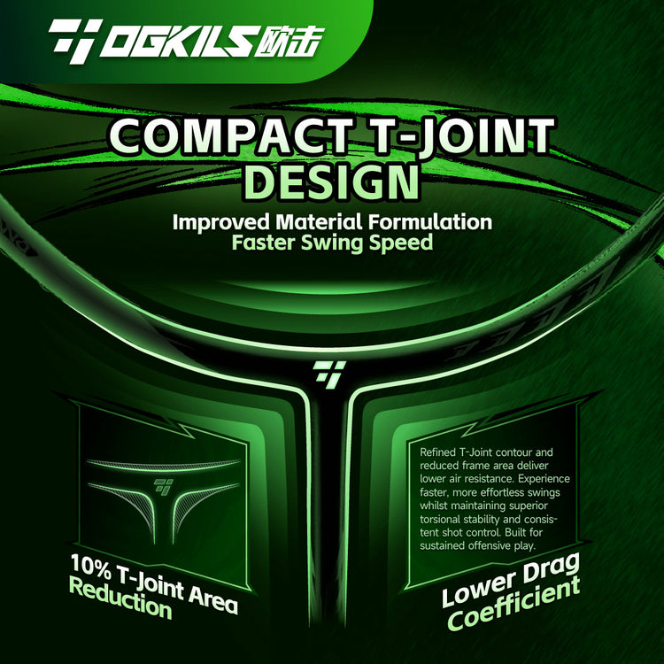Wind Breathing Badminton Racket - Speed - OGKILS PH