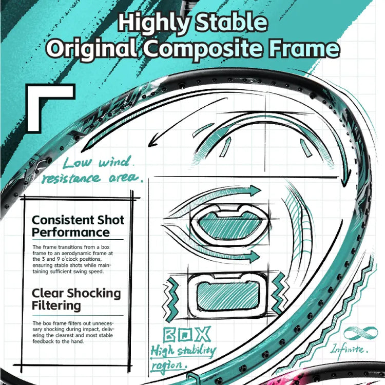 Mist Breathing Badminton Racket - Control - OGKILS PH