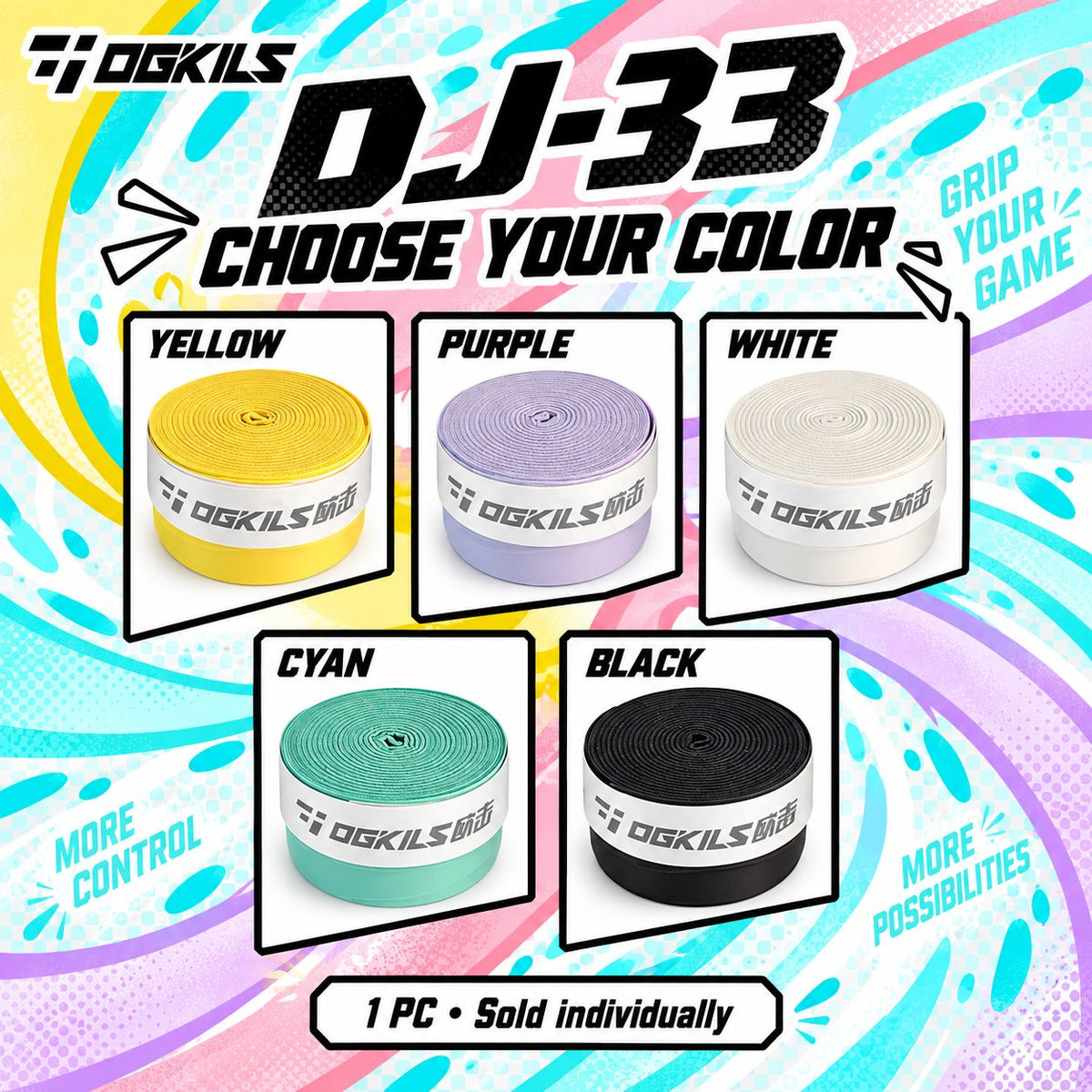 DJ-33 Durable Overgrip (1-PC only) - OGKILS PH