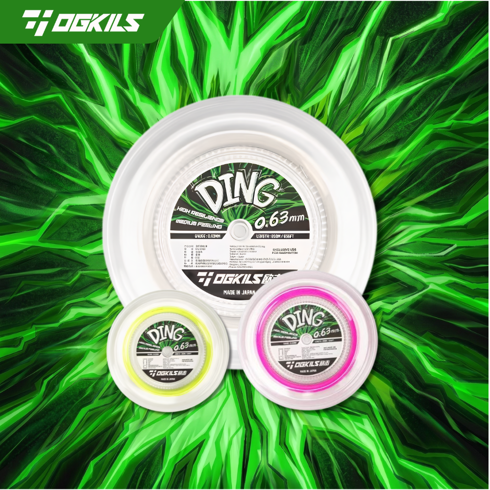 DS-DING High Repulsion Badminton String 200m (0.63mm) - OGKILS PH