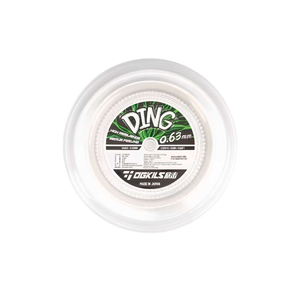 DS-DING High Repulsion Badminton String 200m (0.63mm) - OGKILS PH